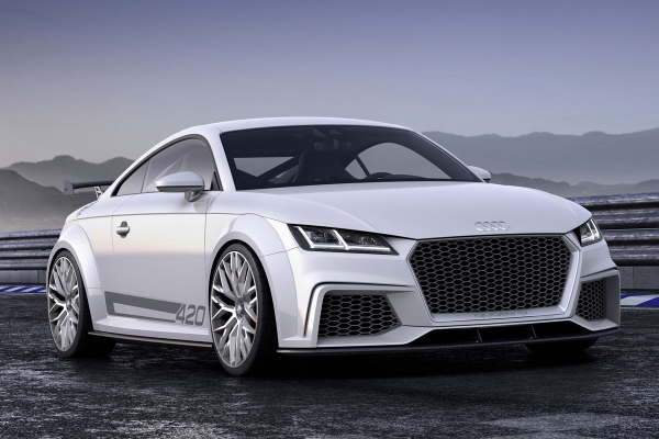 Afgetraind: Audi TT Quattro Sport Concept