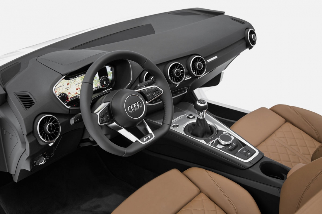 Audi toont dashboard volgende TT